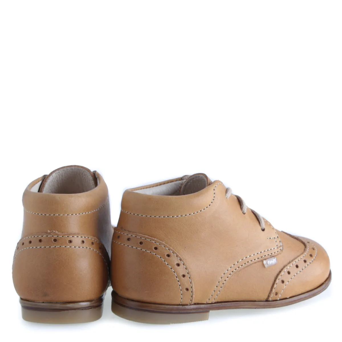 (1432A-6) Emel classic first shoes brown