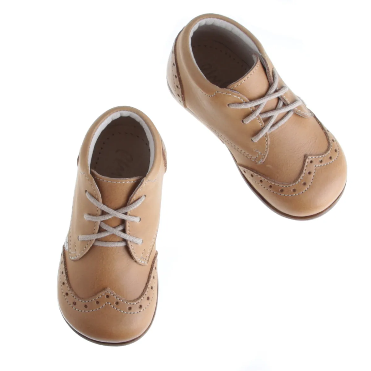 (1432A-6) Emel classic first shoes brown