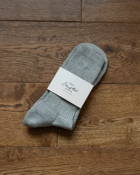 2-Pack Organic Crafted Cotton Sock - Grey