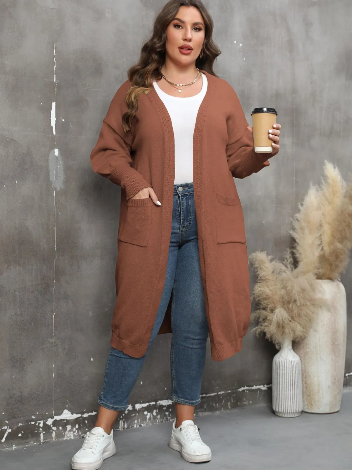 9 Casual Comfy Cardigan  ( 1XL - 4X)