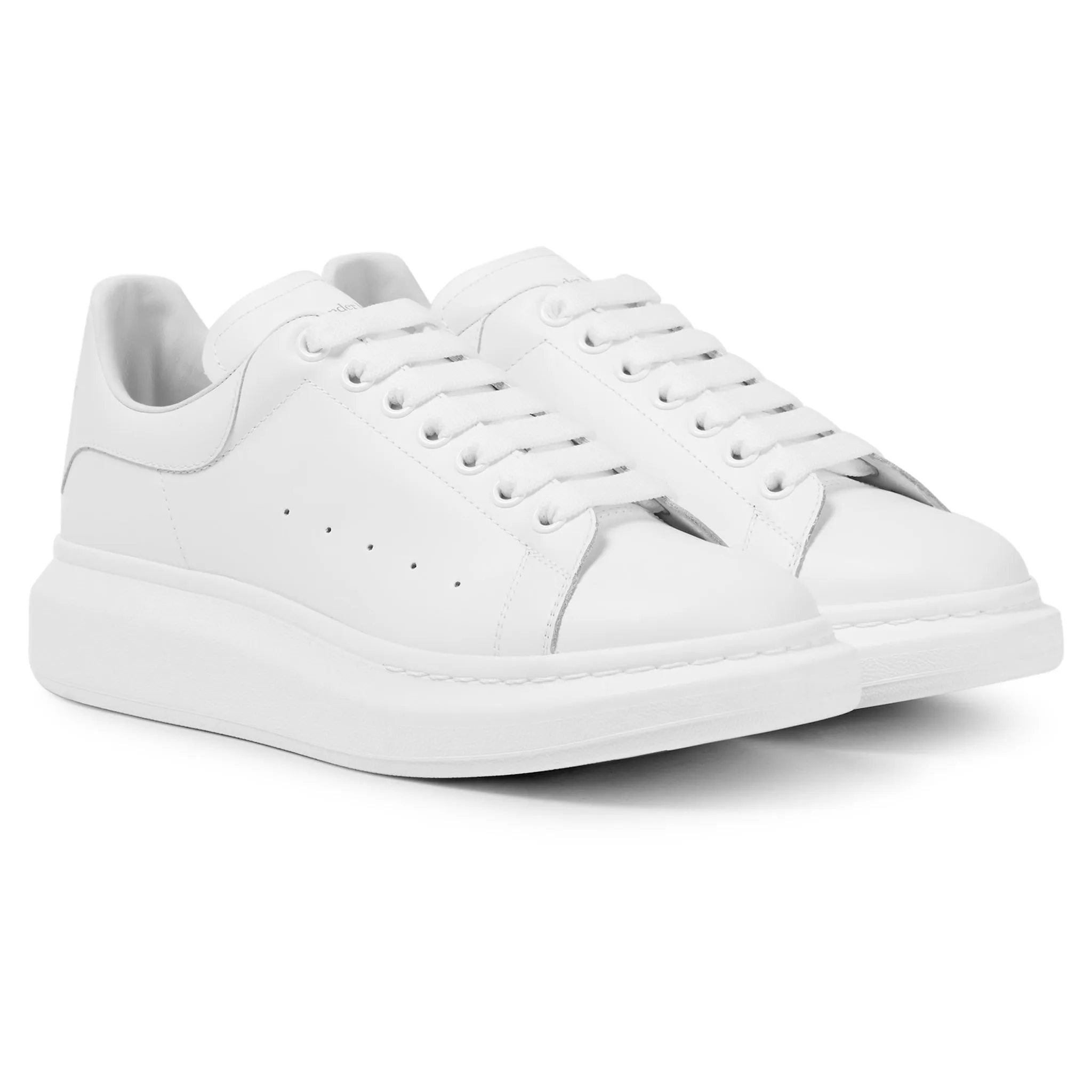 Alexander Mcqueen Raised Sole White Sneaker