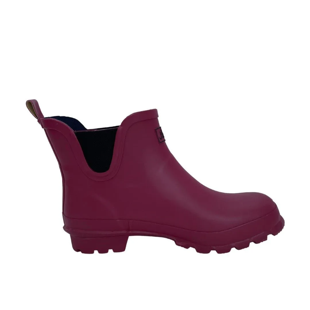 Ankle Wellies - Raspberry - Wide Foot