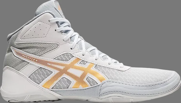 Asics matflex 6 'glacier gray pure gold' sneakers, gray