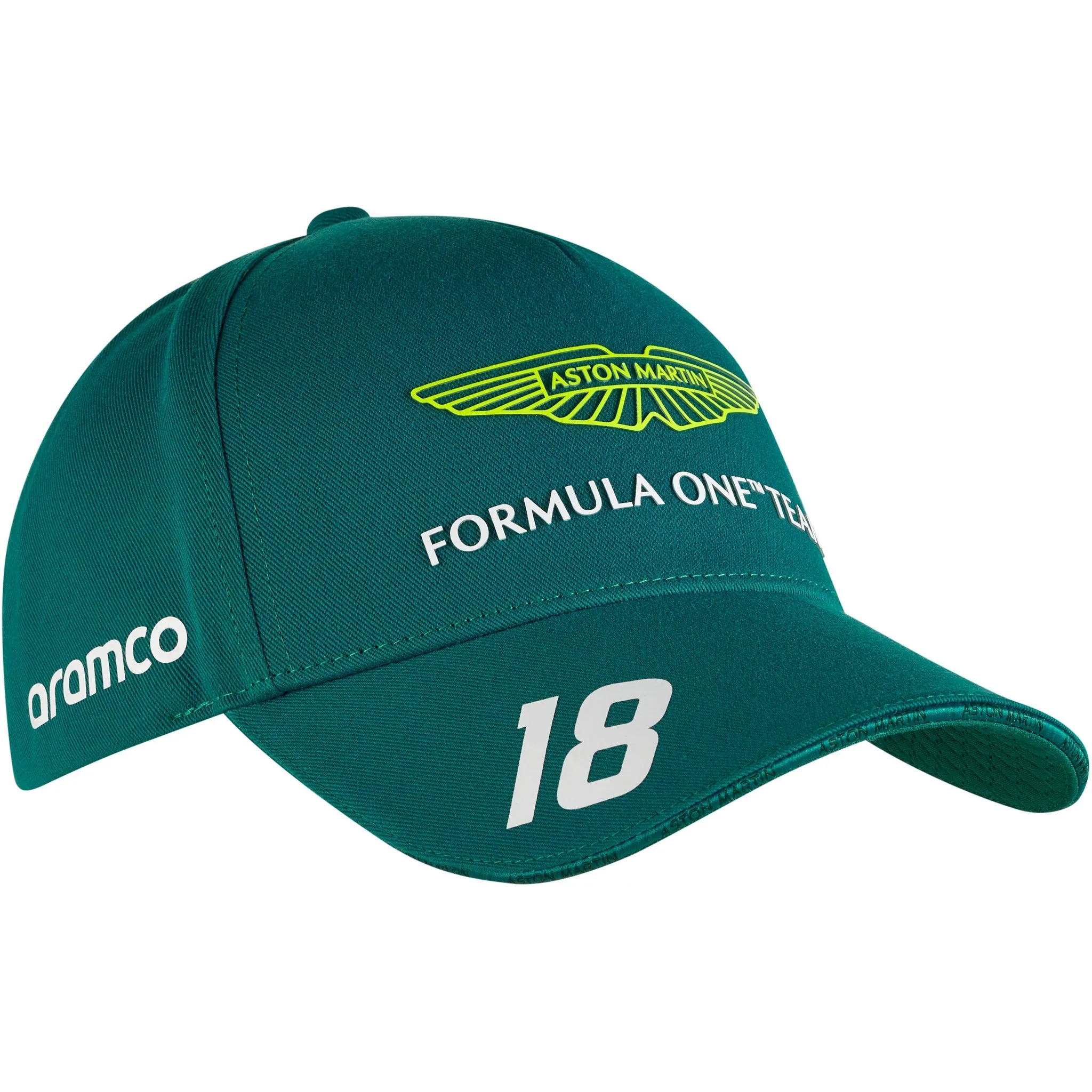 Aston Martin Cognizant F1 2023 Kids Lance Stroll Team Hat- Youth Green