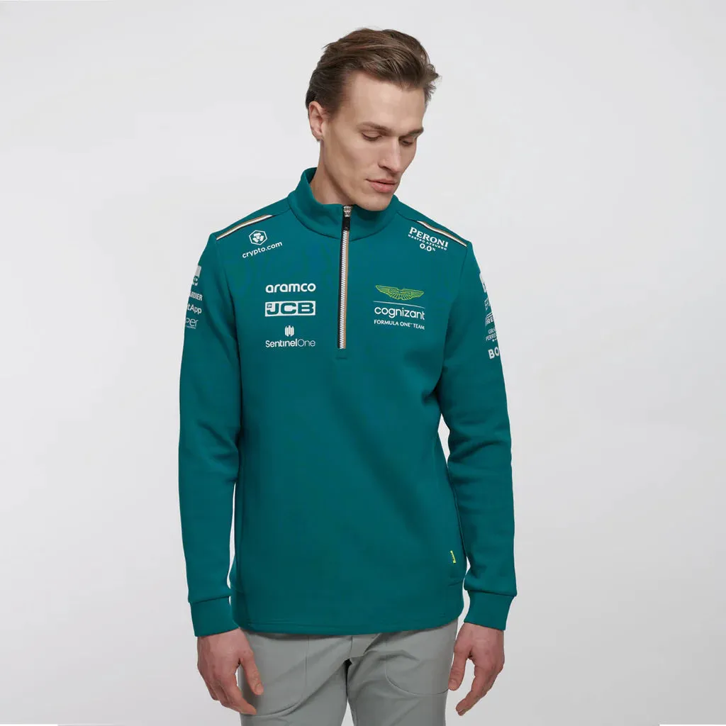 Aston Martin Cognizant F1 2023 Men's Team Mid Layer - Green