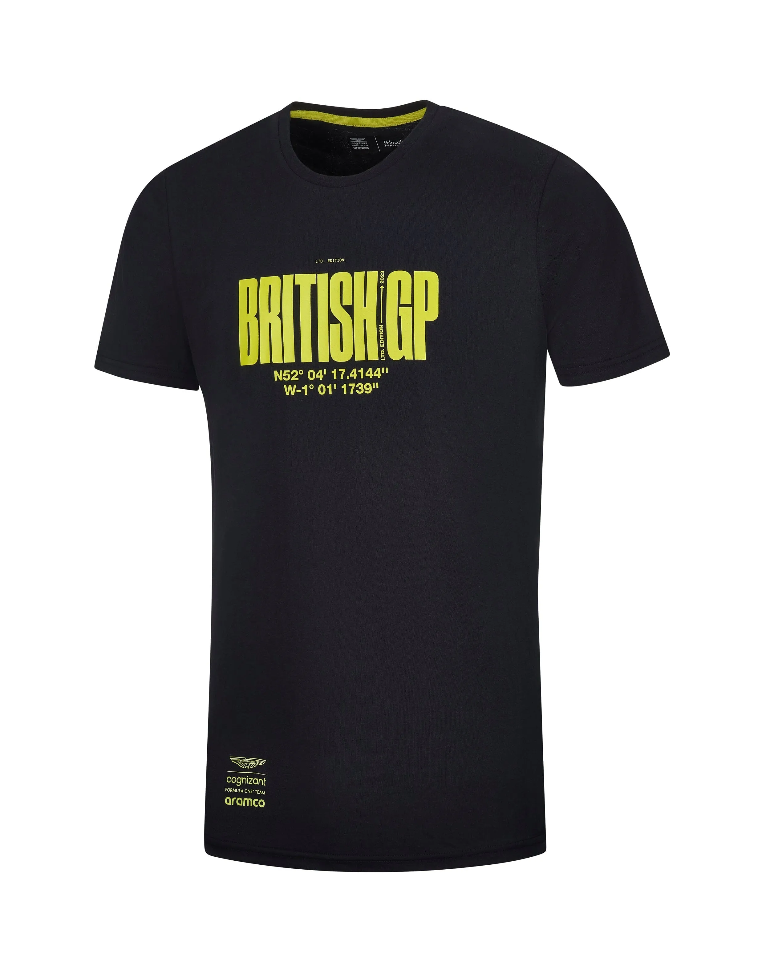 Aston Martin Cognizant F1 Men's Limited Edition British GP T-Shirt - Black