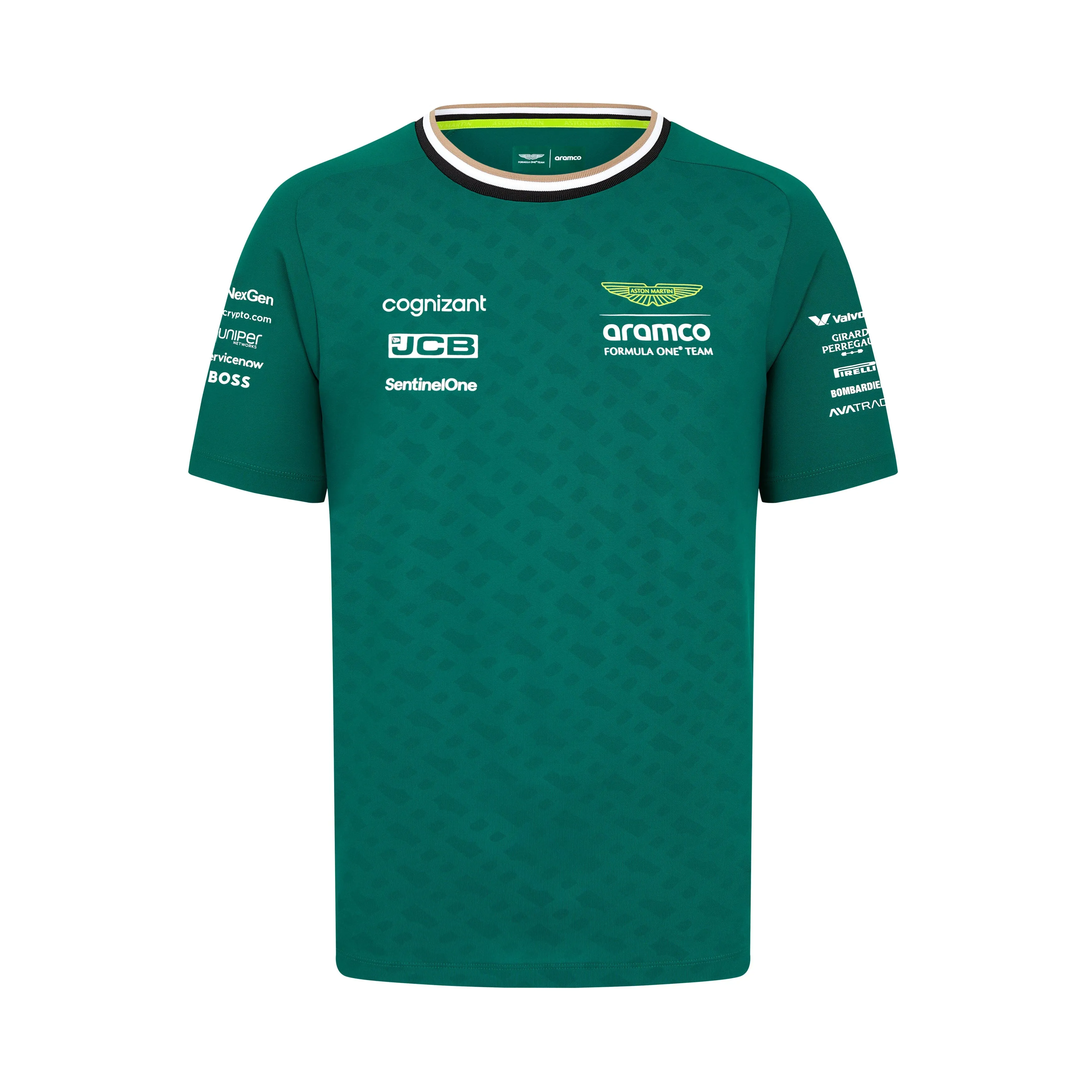 Aston Martin F1 2024 Fernando Alonso Team T-Shirt - Green