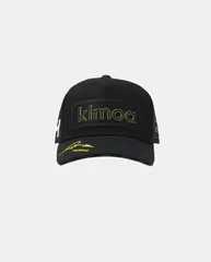 Aston Martin F1 Kimoa Fernando Alonso Patch Hat- Black/Lime