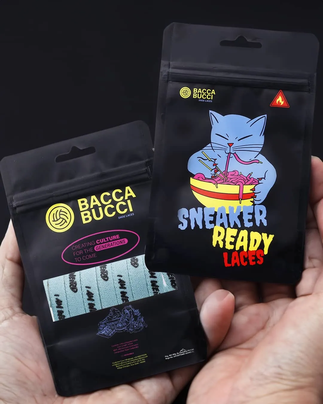 Bacca Bucci "I AM WEIRD" Sneaker Laces