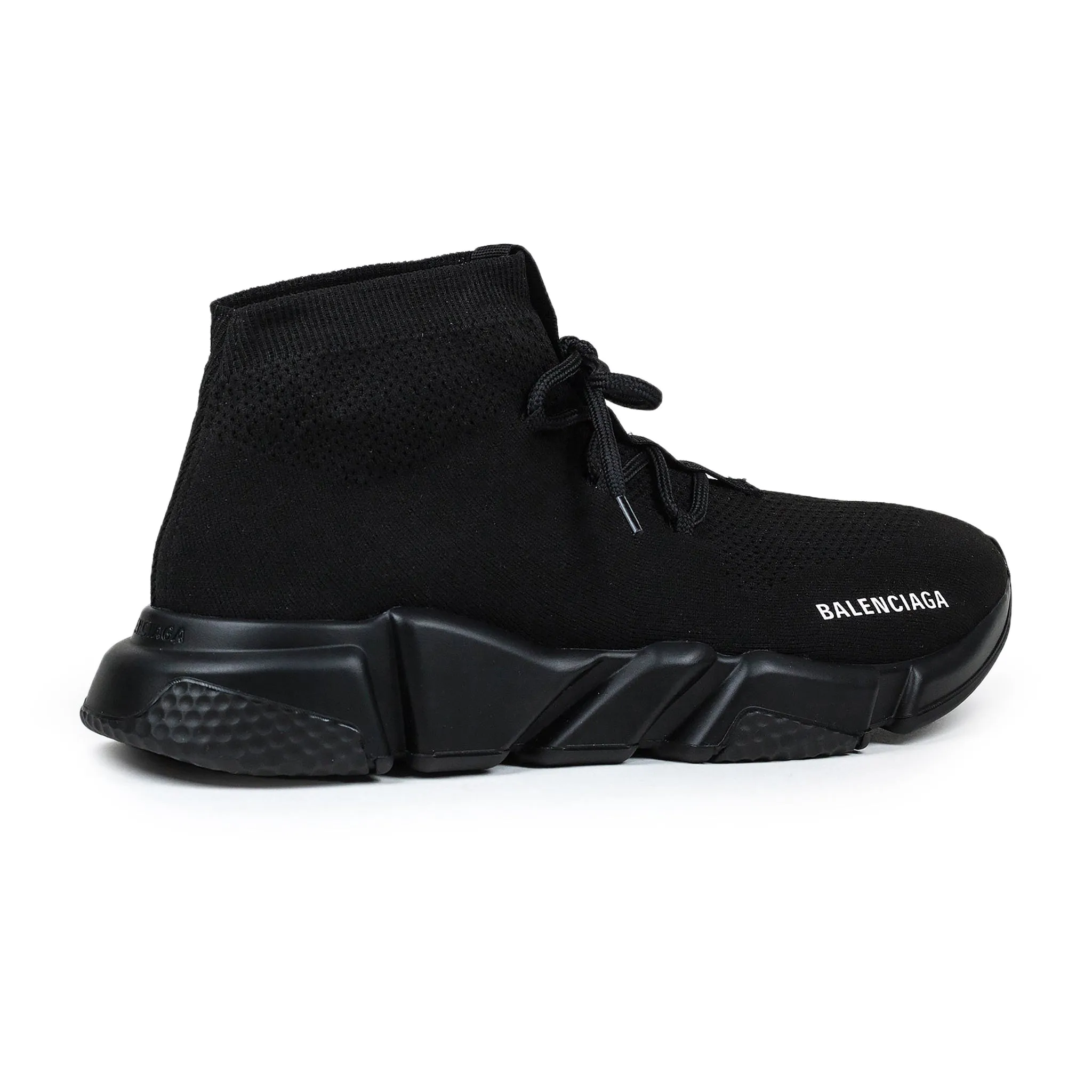 Balenciaga Speed Knit Lace Sock Triple Black (W)