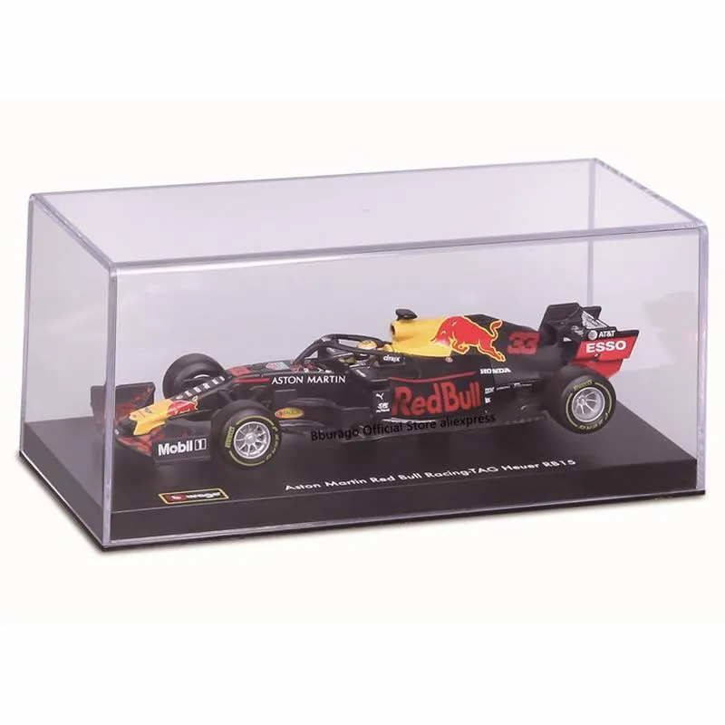 Bburago 1:43 Aston Martin Red Bull Racing RB15 2019 NO33  Alloy Luxury Vehicle Diecast Cars Model Toy Collection Gift