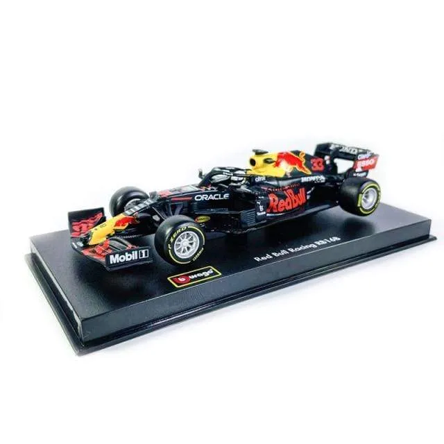 Bburago 1:43 Aston Martin Red Bull Racing RB15 2019 NO33  Alloy Luxury Vehicle Diecast Cars Model Toy Collection Gift