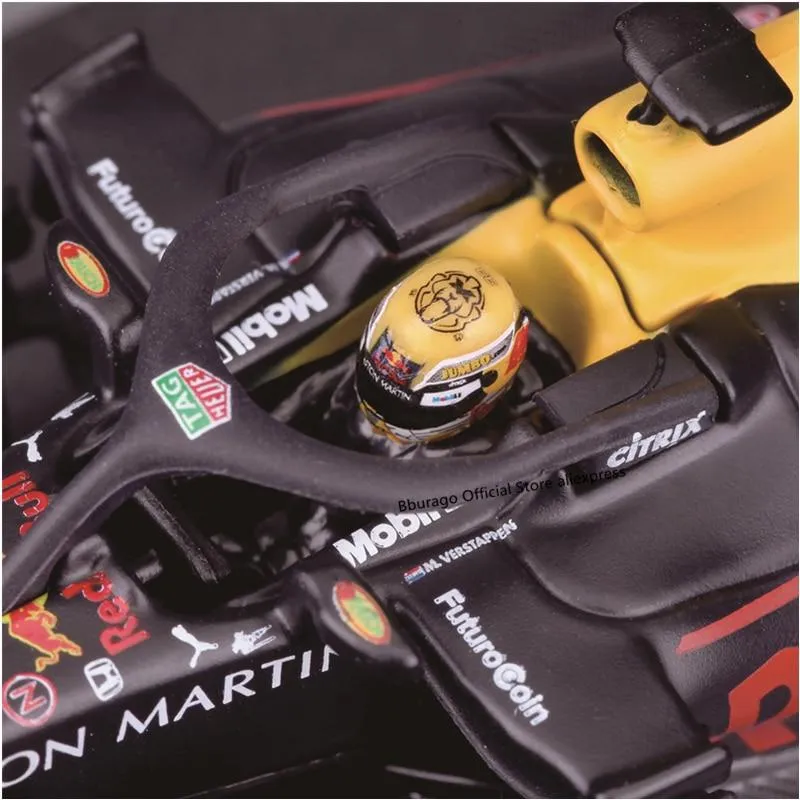 Bburago 1:43 Aston Martin Red Bull Racing RB15 2019 NO33  Alloy Luxury Vehicle Diecast Cars Model Toy Collection Gift