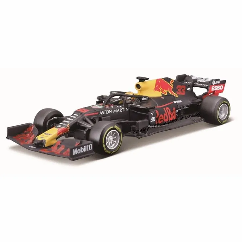 Bburago 1:43 Aston Martin Red Bull Racing RB15 2019 NO33  Alloy Luxury Vehicle Diecast Cars Model Toy Collection Gift