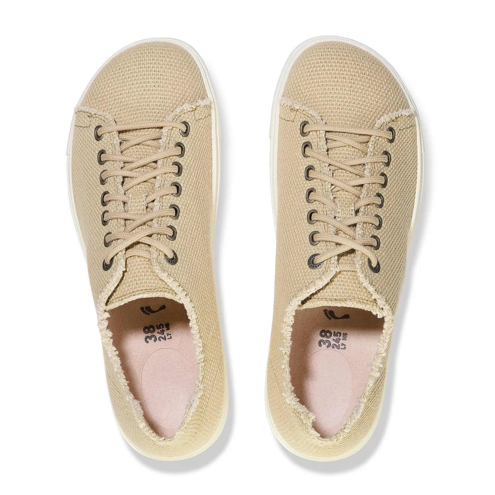 Birkenstock Bend Deconstructed Sneaker (Women) - Sandcastle Canvas