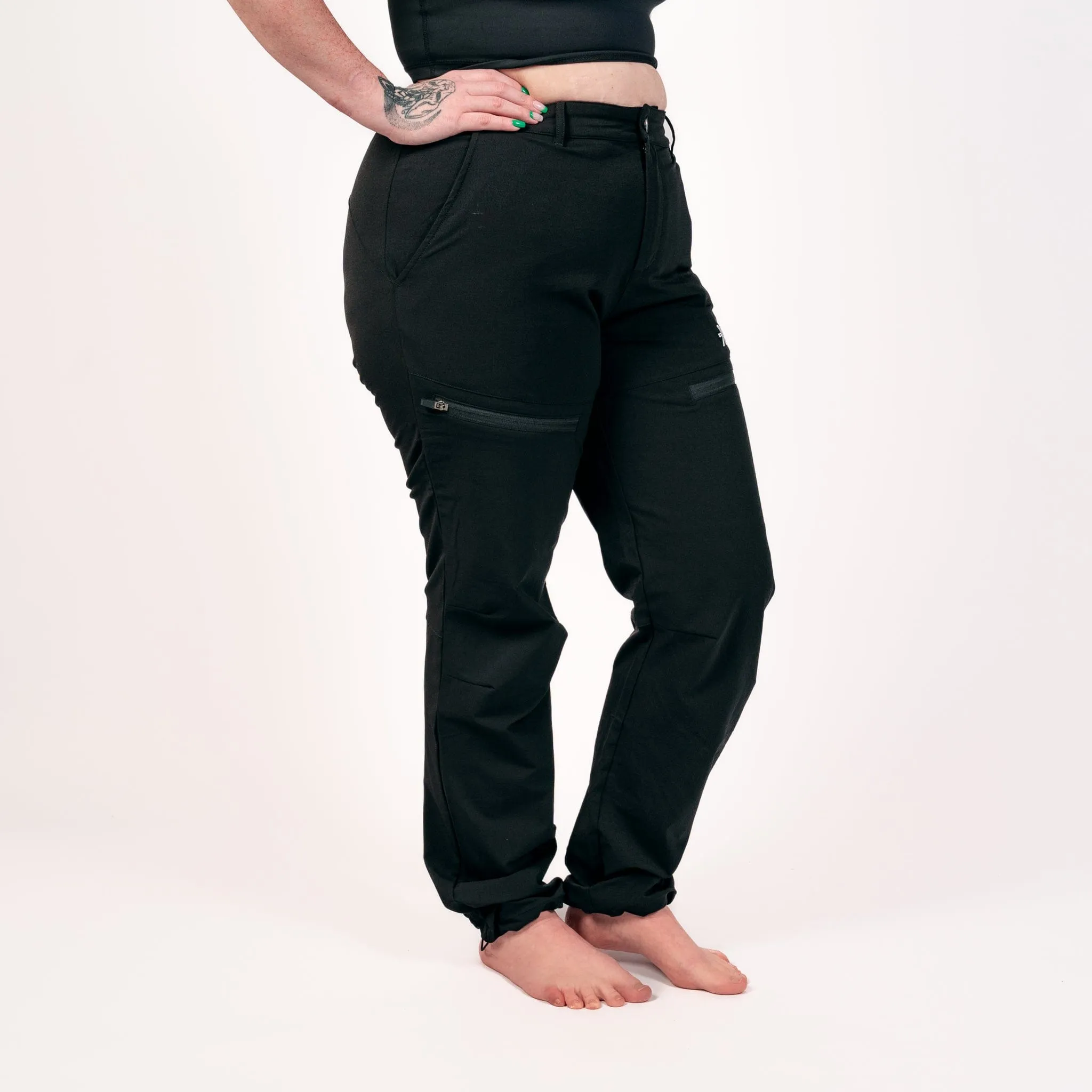 Black Alpine Hiking Pants