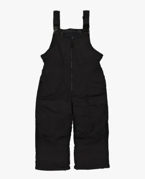 BOYS ZIP-FRONT BIB SNOW PANT