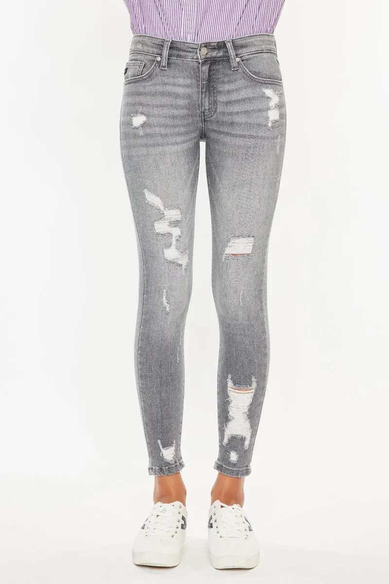 Brody Mid Rise Ankle Skinny Jeans