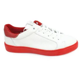 CAFèNOIR Sneaker Bianco Rosso IPP132