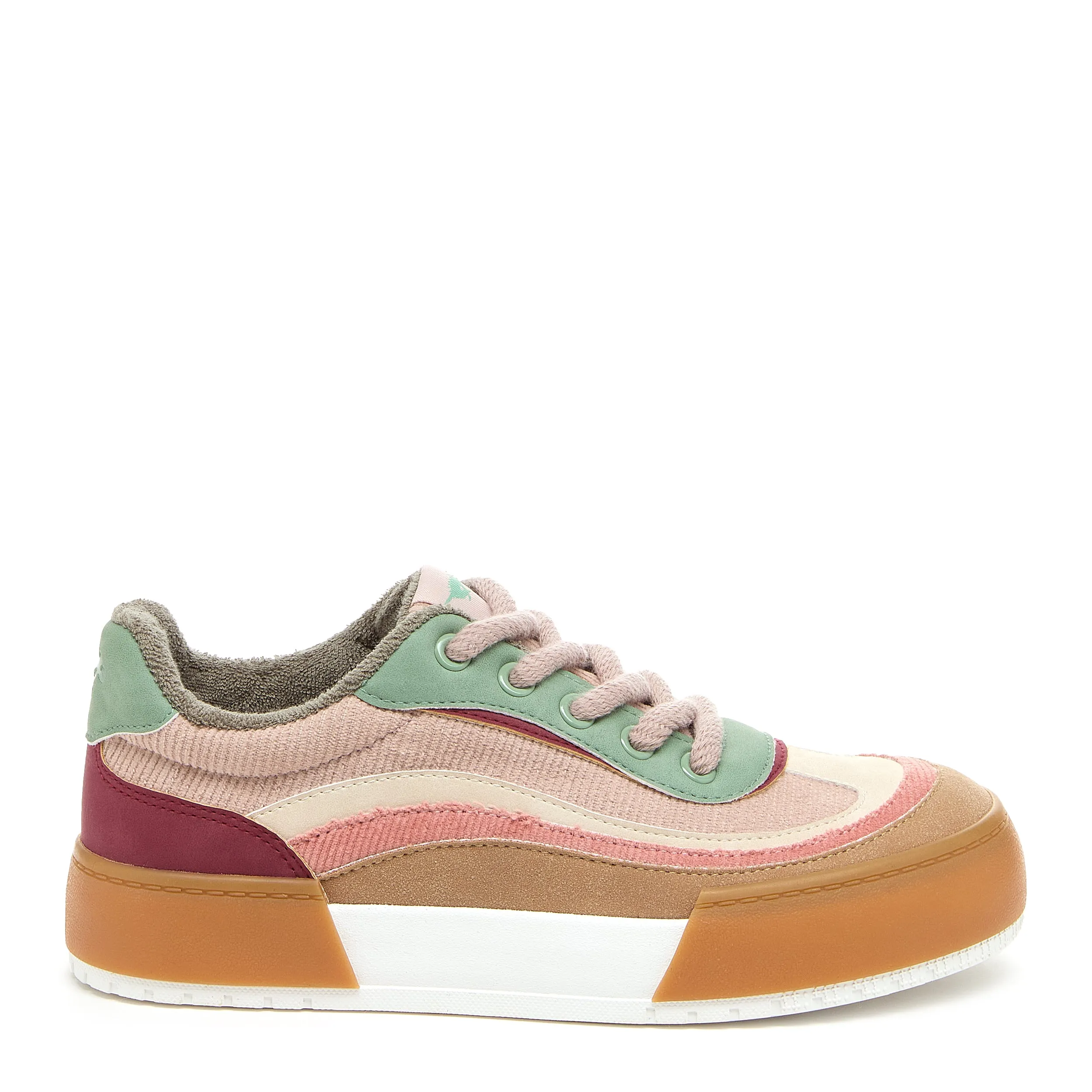 Carson Taupe Color Block Sneaker