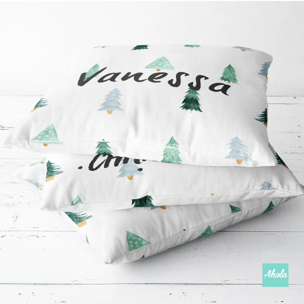 【Christmas Trees】Cushion 聖誕樹咕𠱸套 (**送咕𠱸芯)