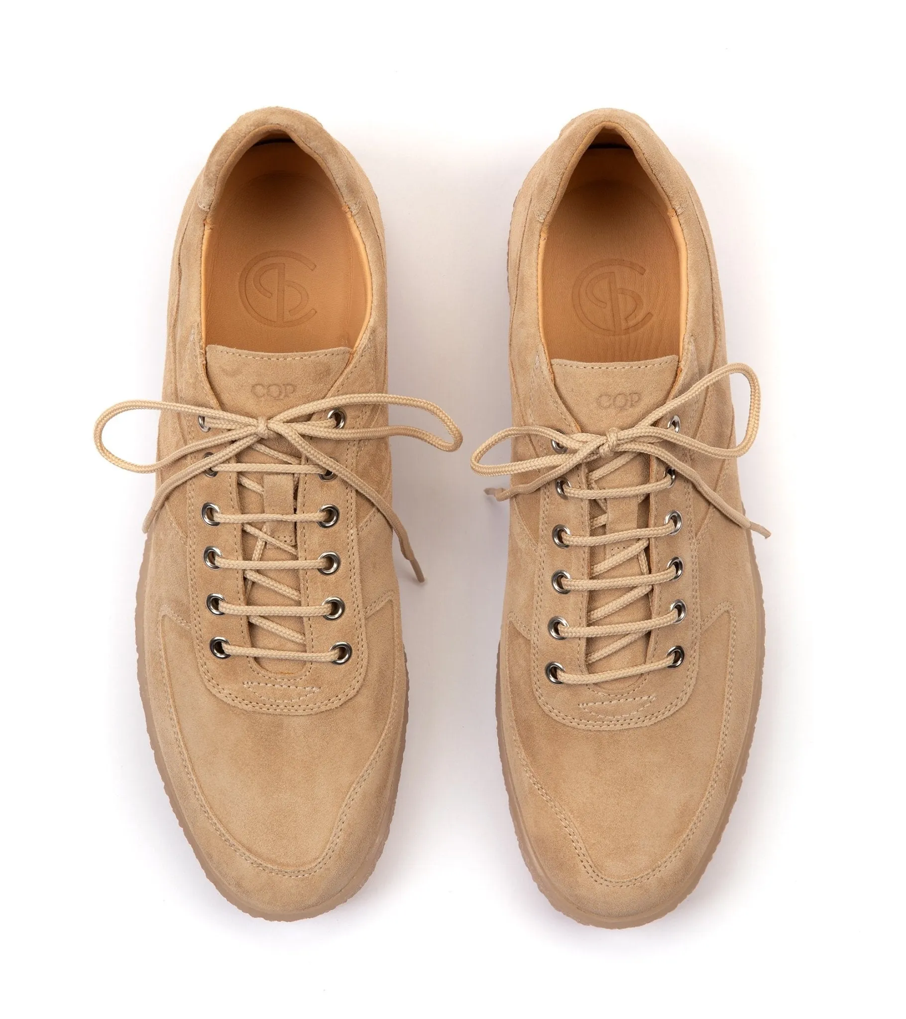 CQP Roamer Suede Sneaker: Sand