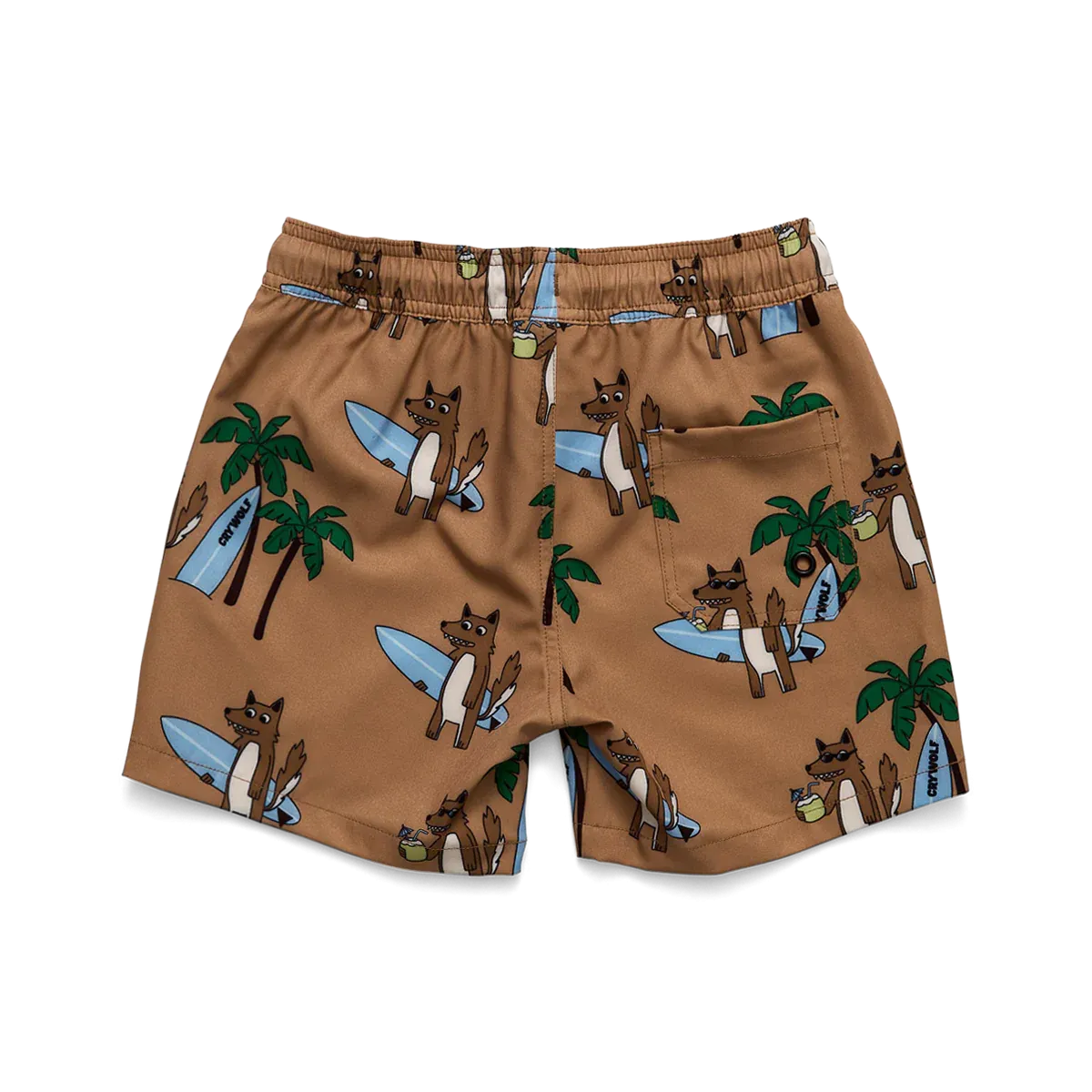 Cry Wolf Board Shorts Surf'n Mr Wolf