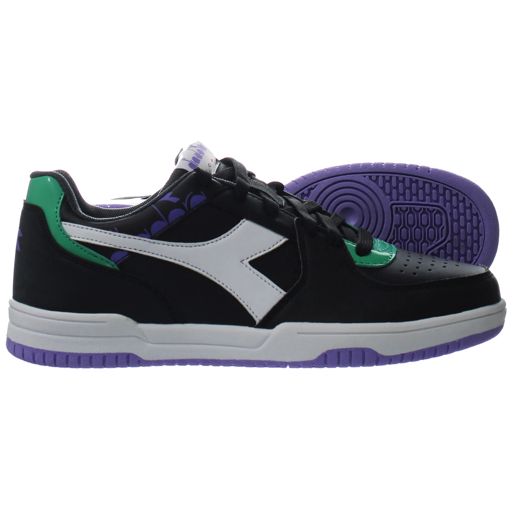 Diadora Raptor Womens Black Trainers