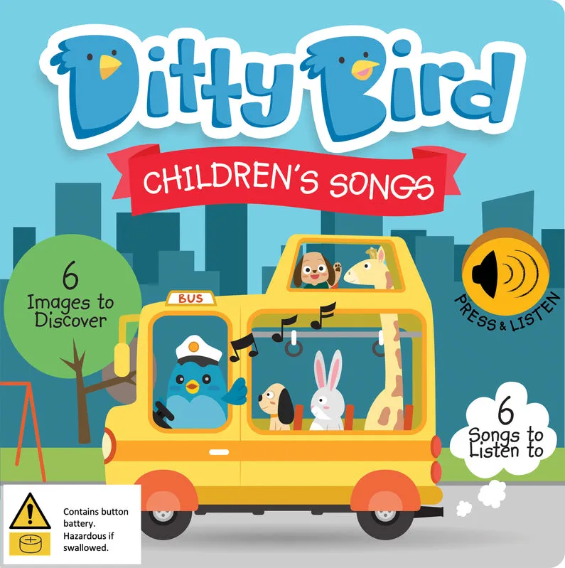 Ditty Bird Children's Songs Board Book