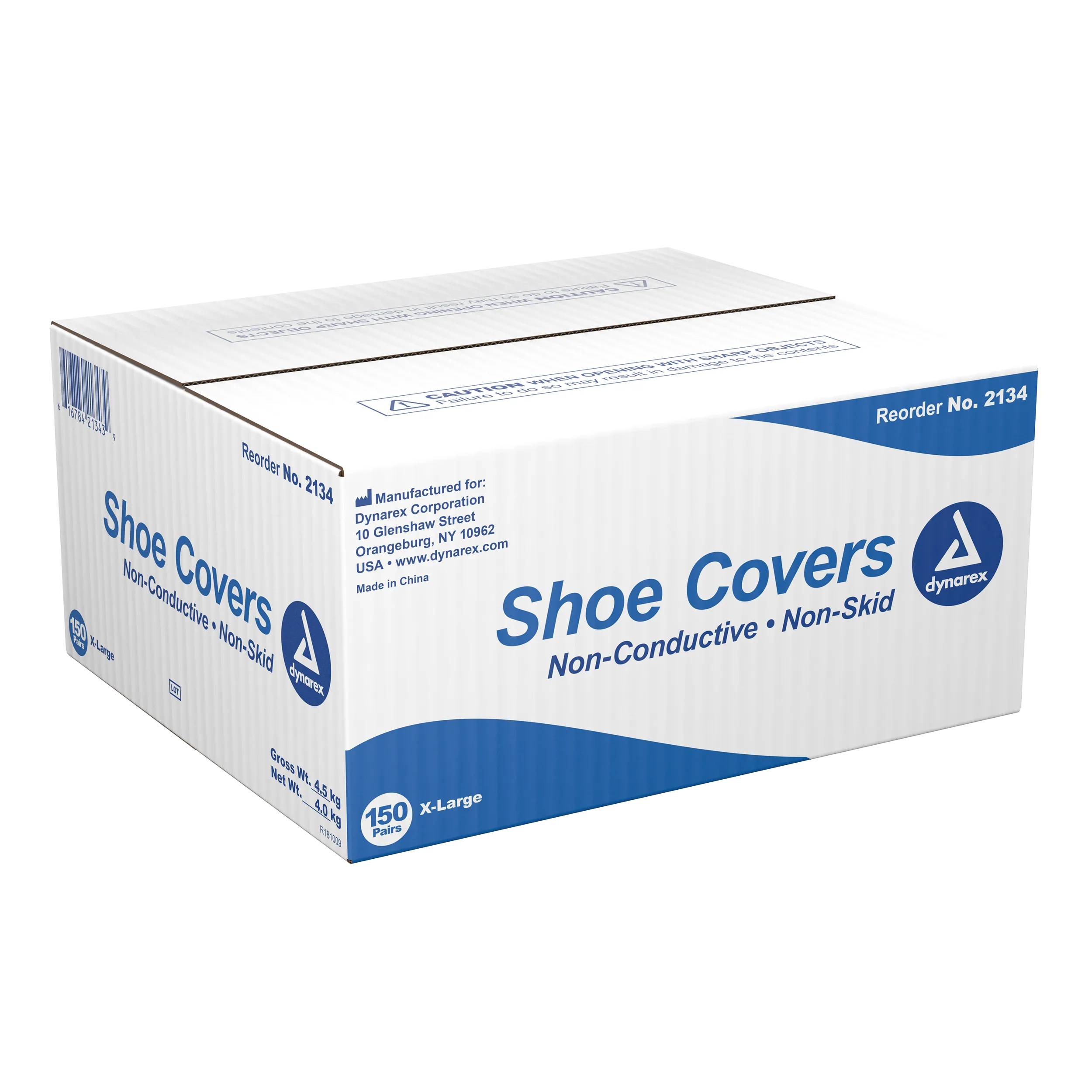 Dynarex - Shoe Cover - Non-Conductive & Non-Skid XL, 150/cs