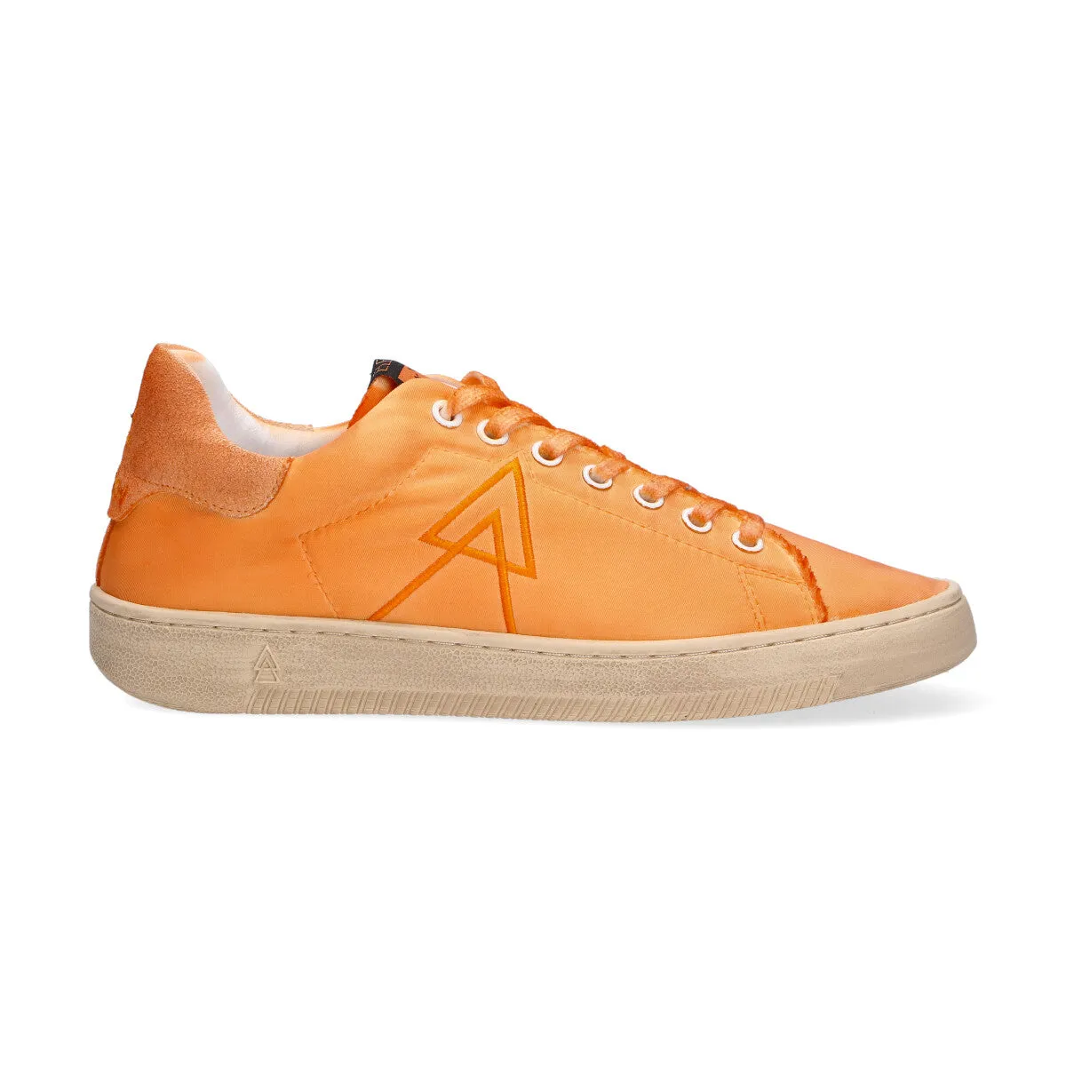 Elena Iachi sneaker Smash nylon camoscio arancio