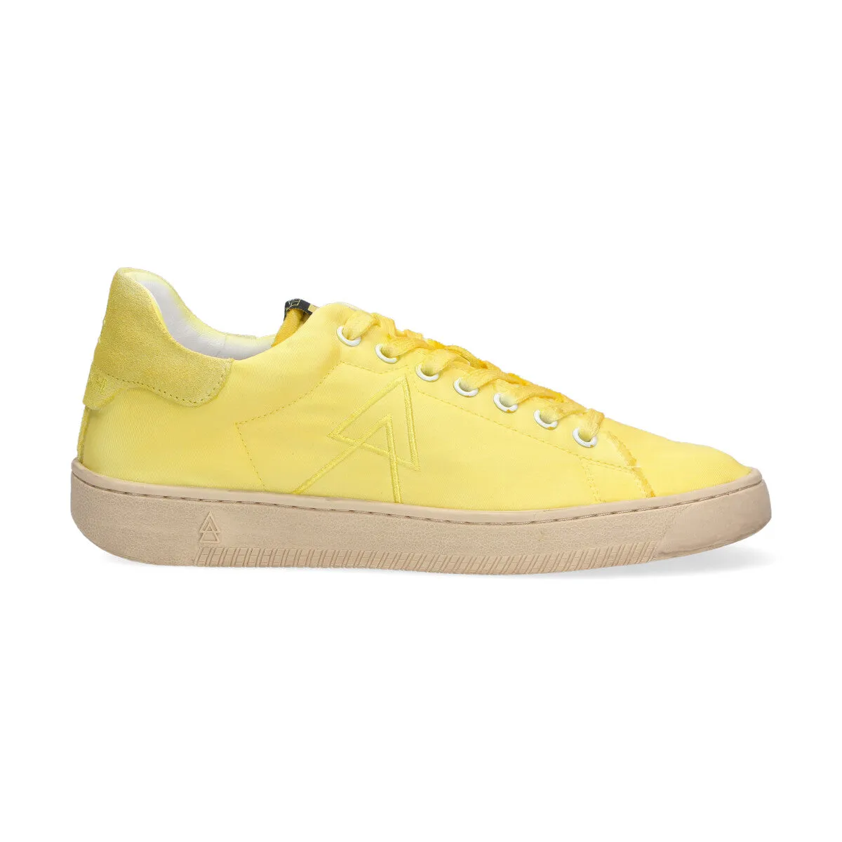 Elena Iachi sneaker Smash nylon camoscio giallo