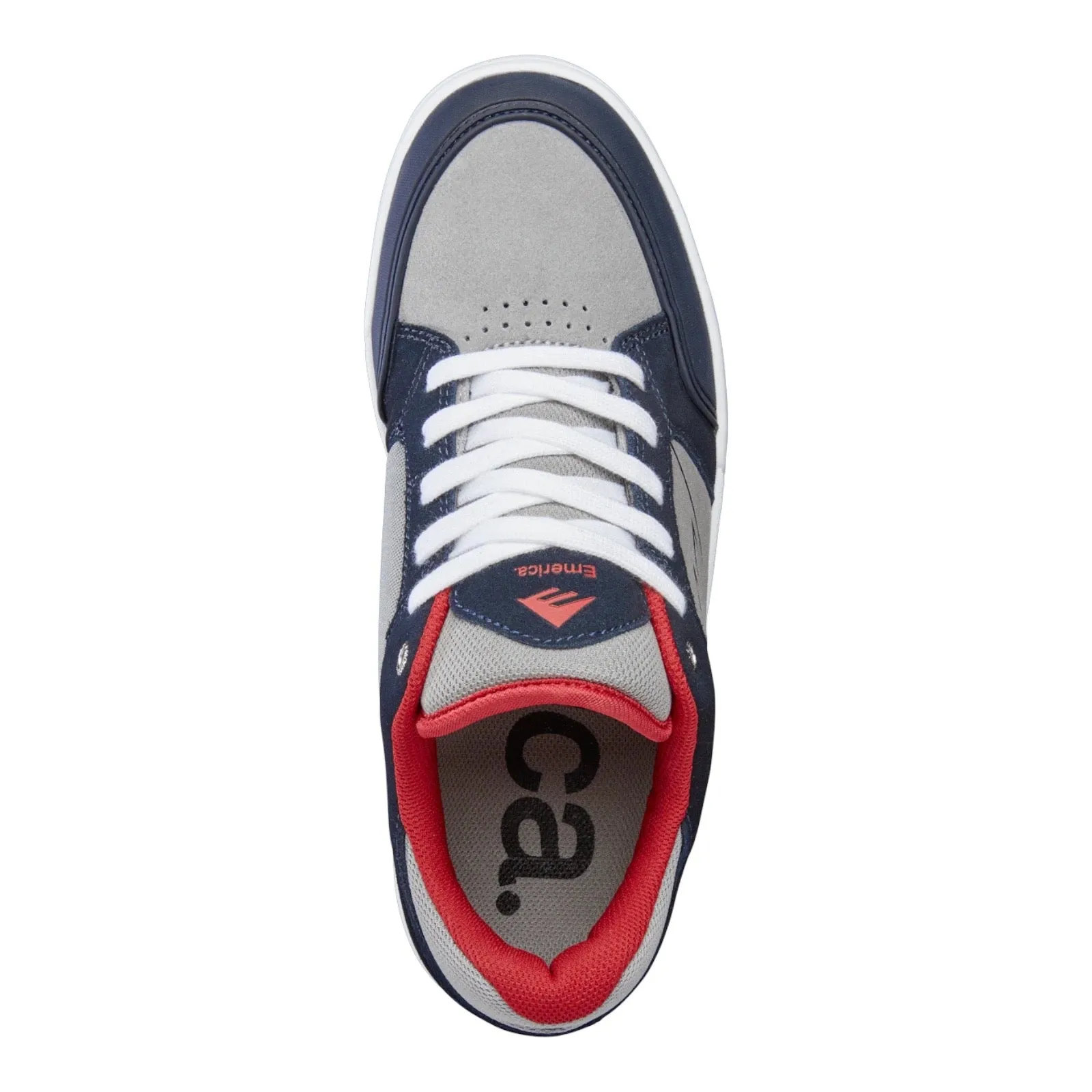 EMERICA HERITIC NAVY/GREY/RED