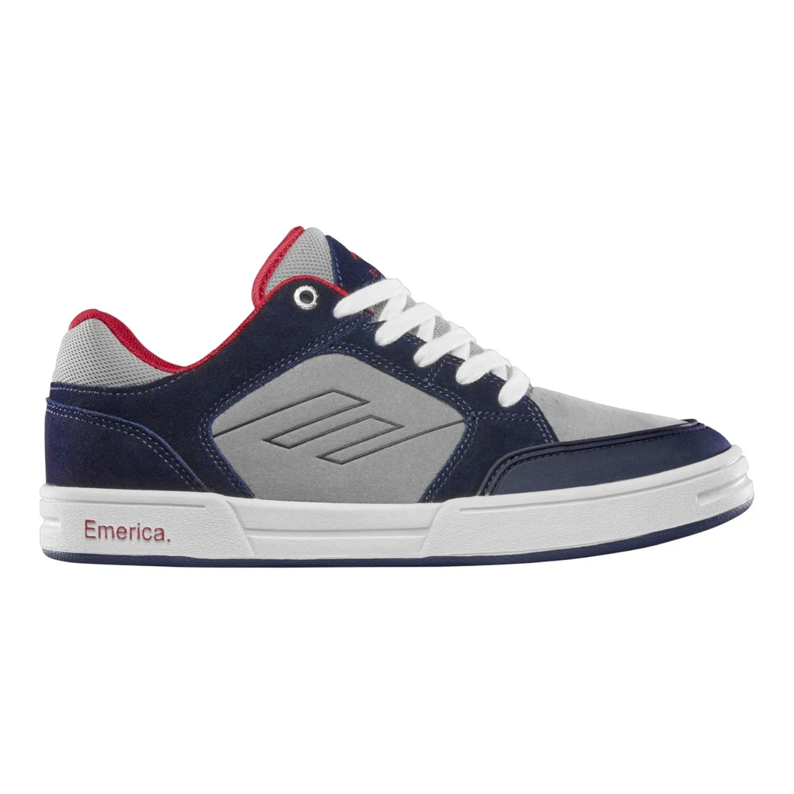 EMERICA HERITIC NAVY/GREY/RED