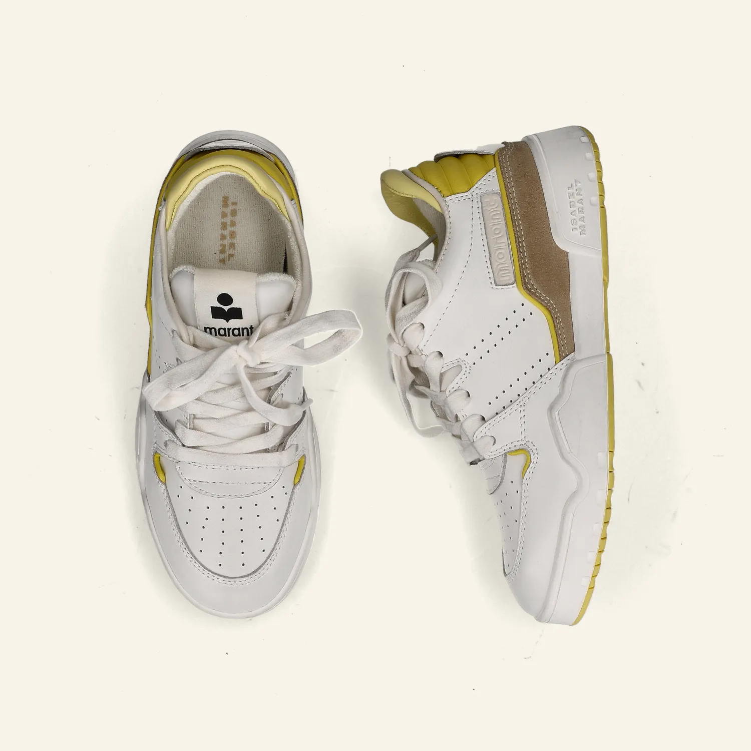 EMREE SNEAKER | Light Yellow/Yellow