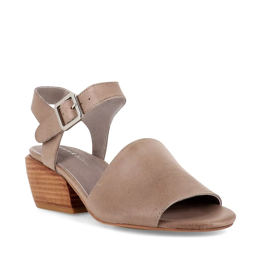 EMRIC - Warm Taupe Leather Shoes