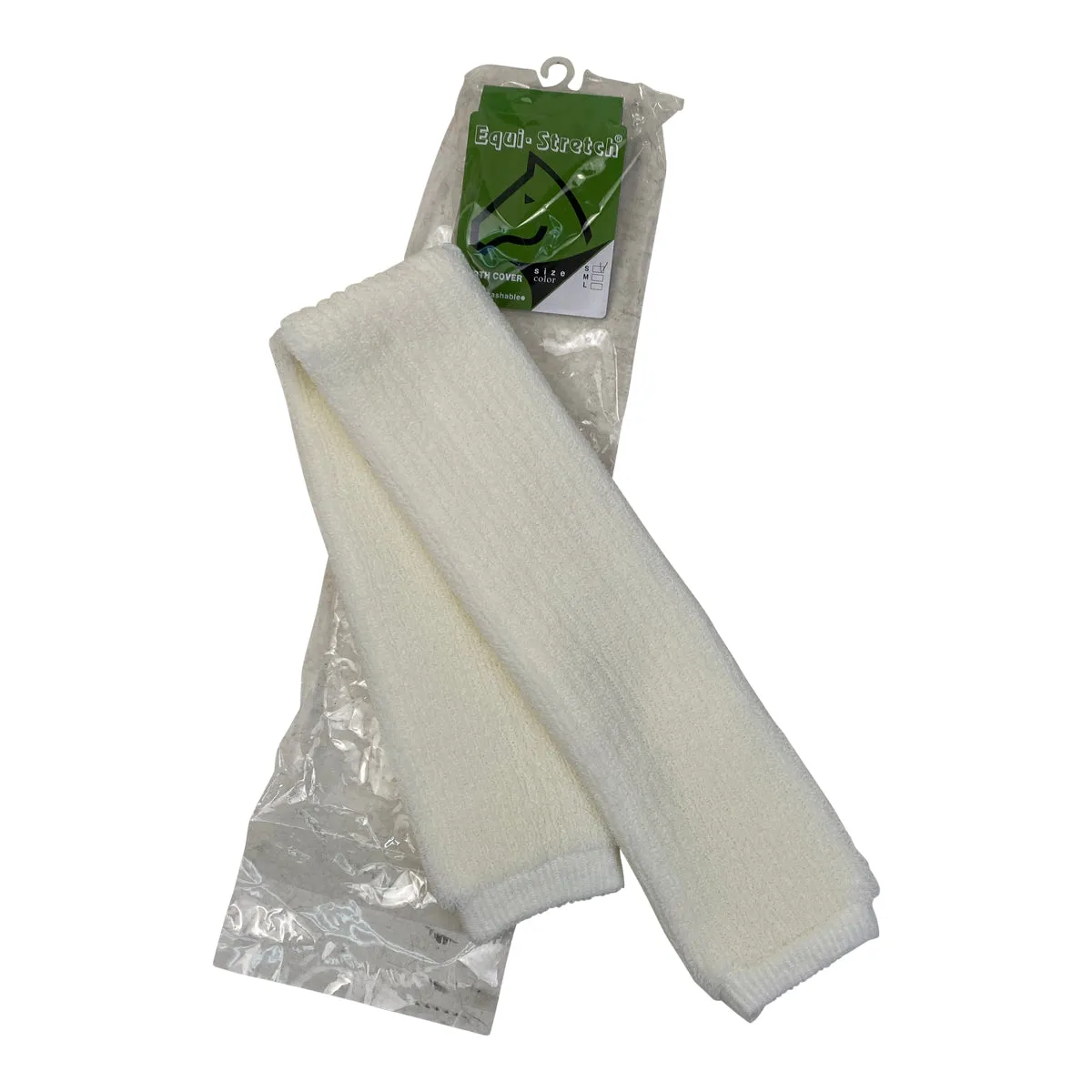 Equi-Stretch Girth Sock in White - Small (70 cm)