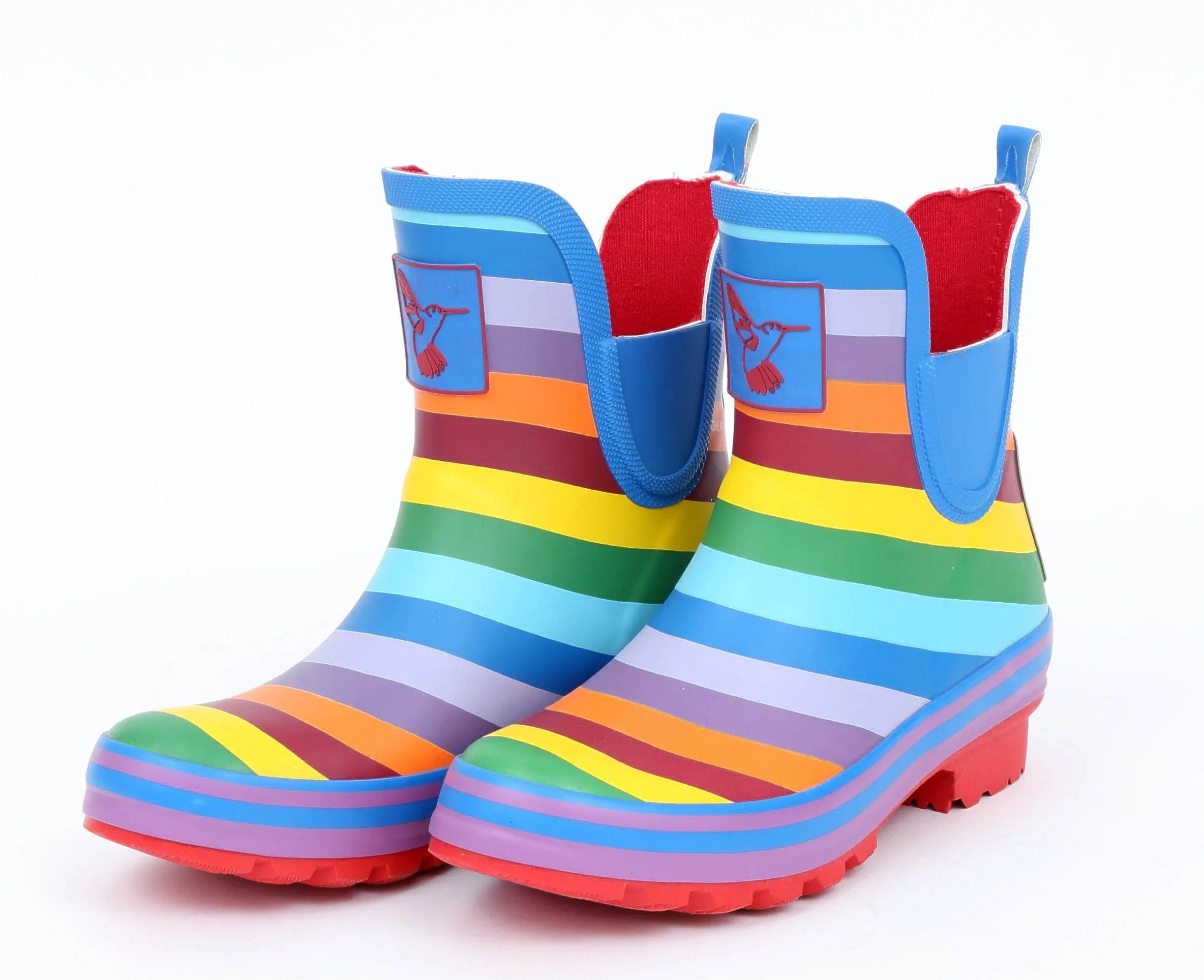 Evercreatures Rainbow Meadow Ankle Wellies