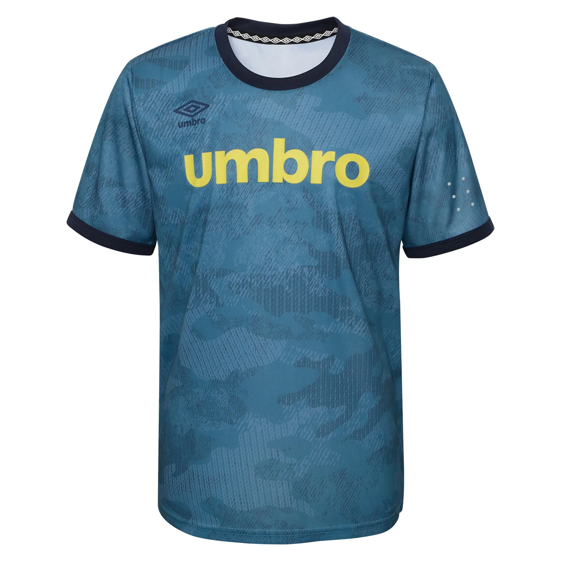 F22 UMBRO BOYS CAMO JERSEY