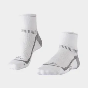 Falke Unisex Stride Hidden Sock White/Multi _ 180722 _ White