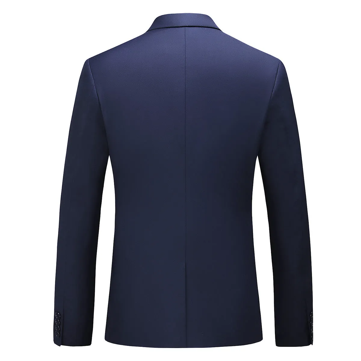 Fashion Jakcket One Button Casual Blazer Navy