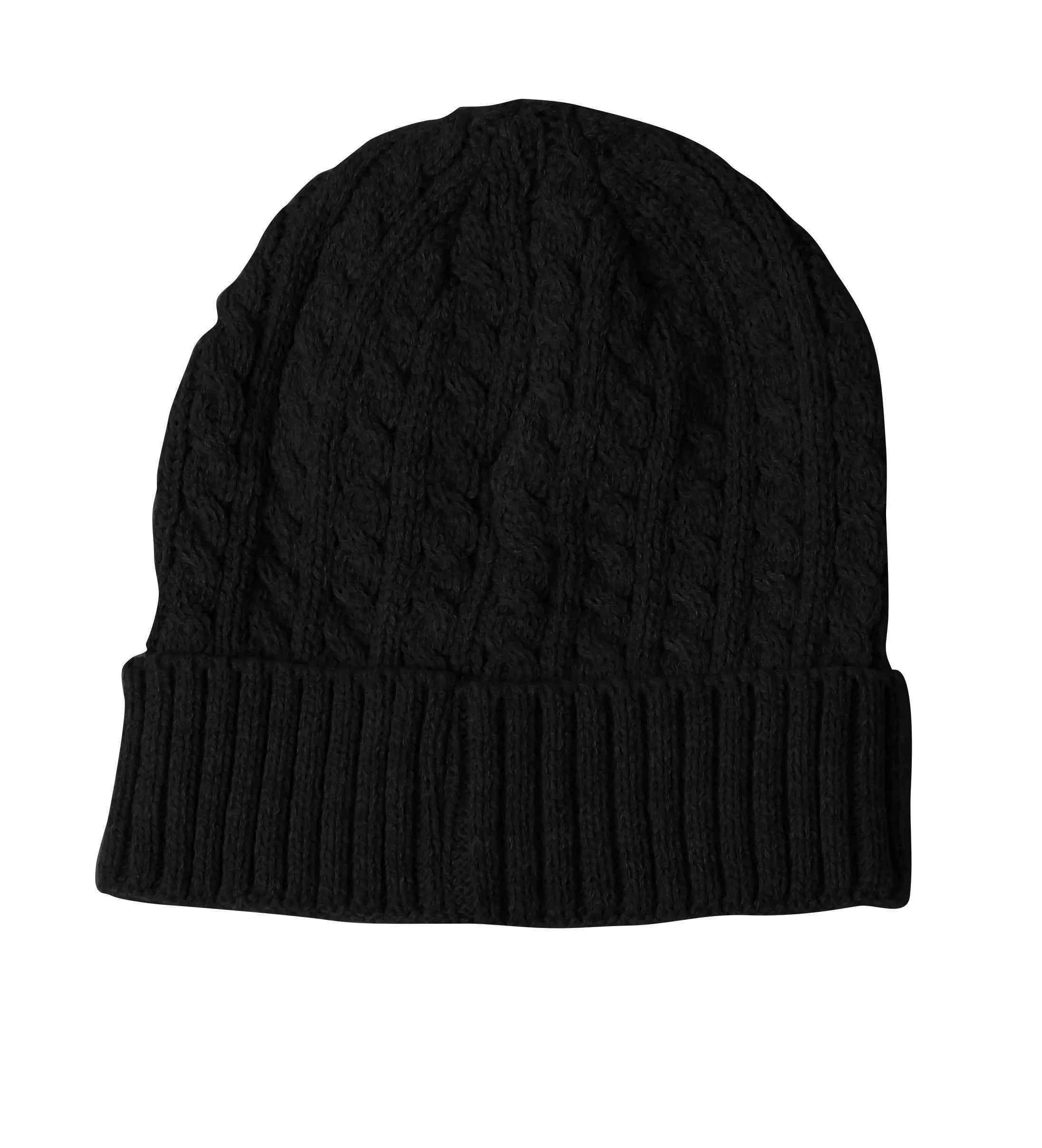 Fashionable Unisex Thick Warm Twisted Cable Knit Winter Beanie Cap Hat