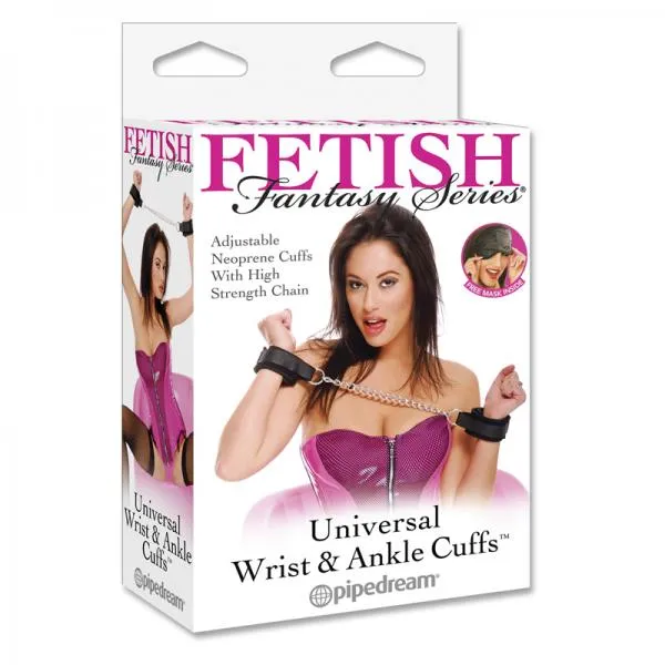 Fetish Fantasy Universal Wrist & Ankle Cuffs