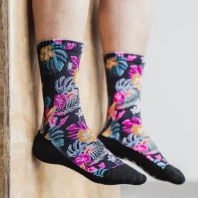 Floral Crew Sock