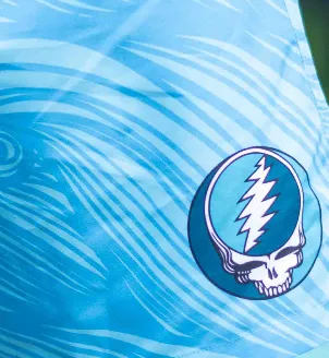 Grateful Dead | Hybrid Board Short | Steal Your Face Spiral