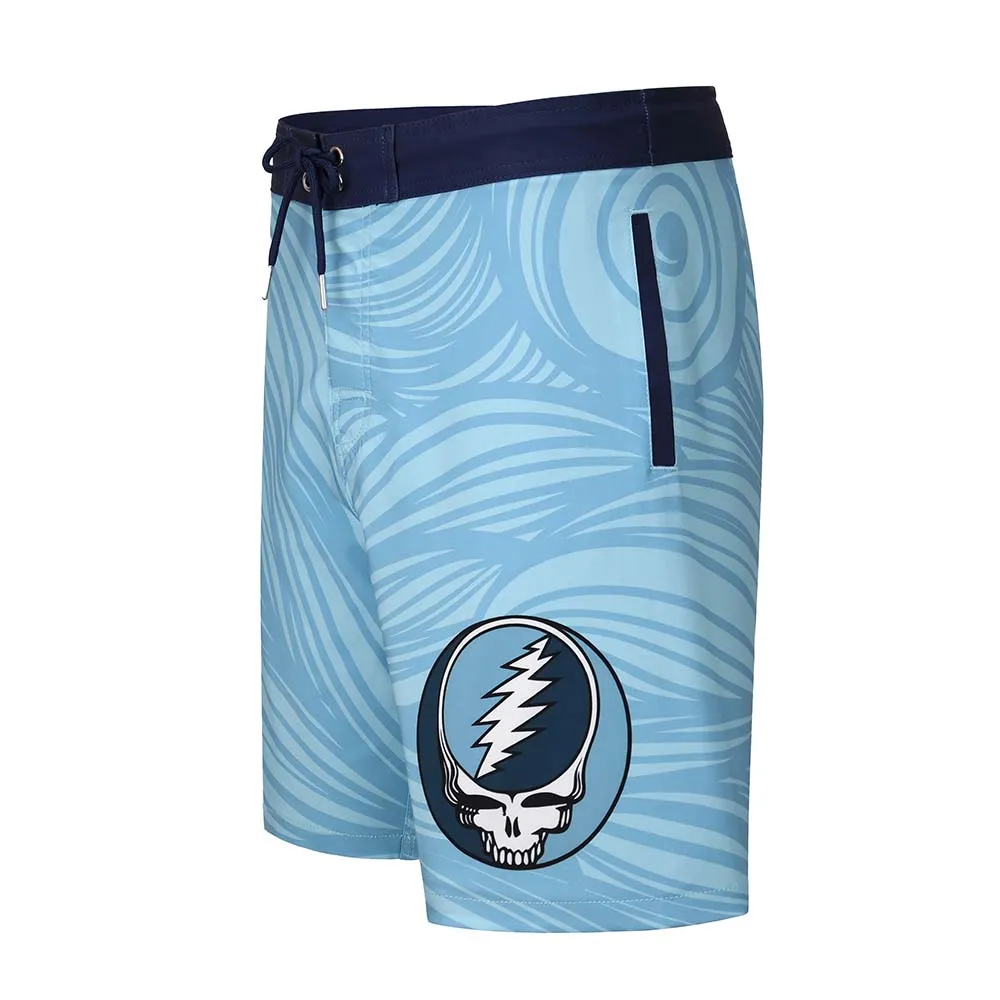 Grateful Dead | Hybrid Board Short | Steal Your Face Spiral