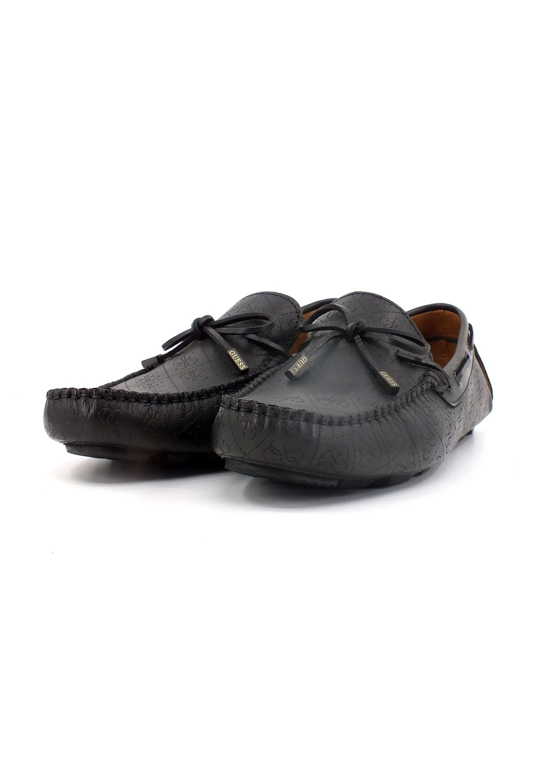 GUESS Mocassino Uomo Nero FM6GALFAL14