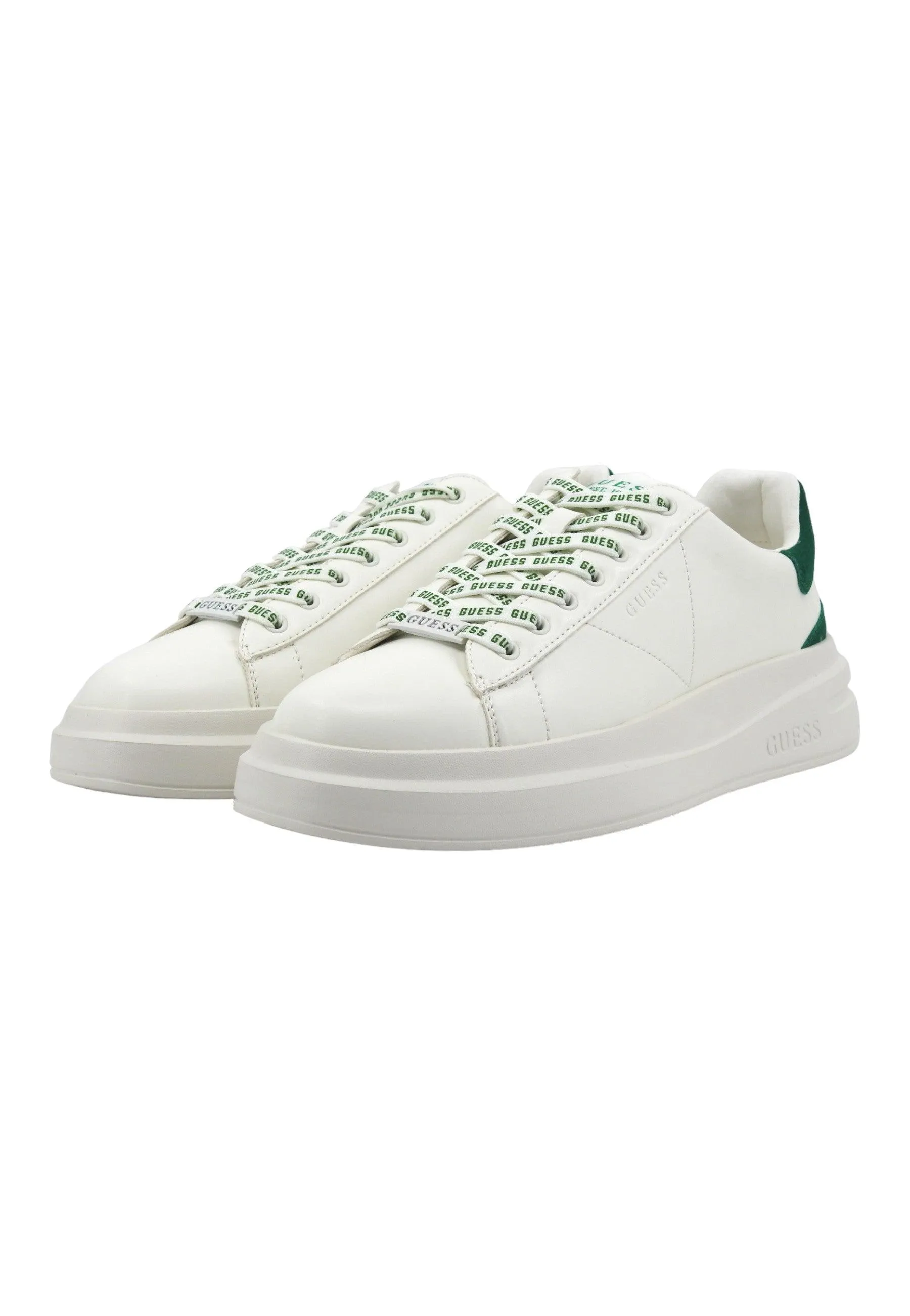 GUESS Sneaker Uomo White Green FMPVIBSMA12