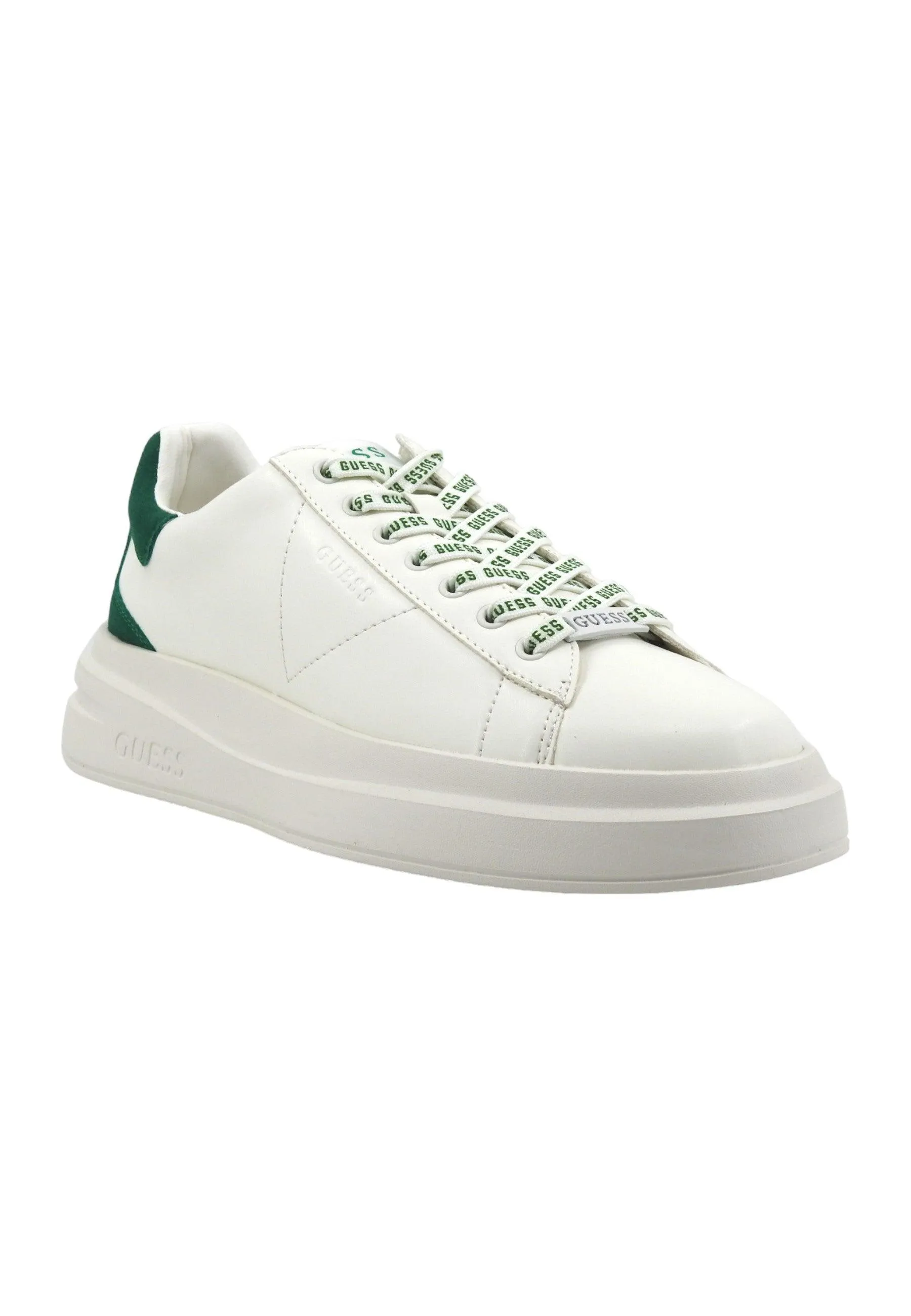 GUESS Sneaker Uomo White Green FMPVIBSMA12