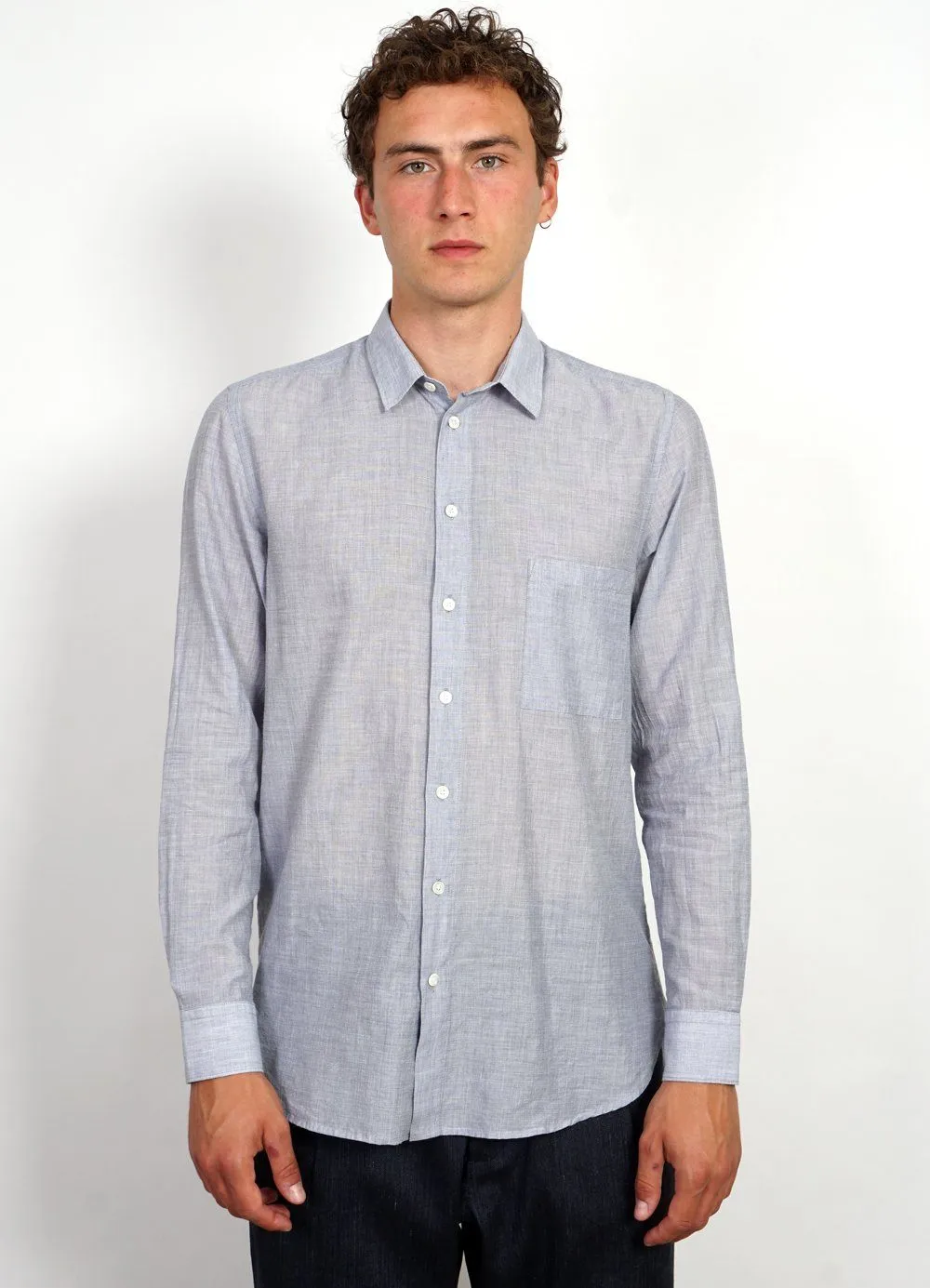 HENNING | Casual Classic Shirt | Blue